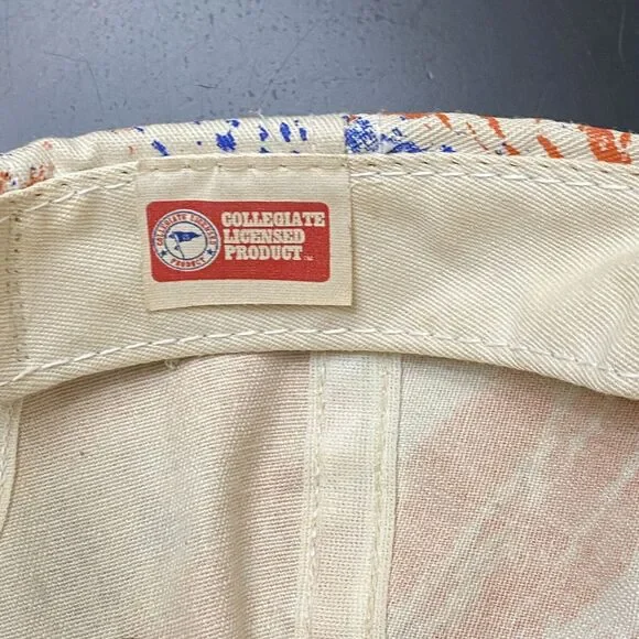 Vintage 90s Florida Gators Hat NCAA Logo Team Snapback Cap Tie Dye Usa
